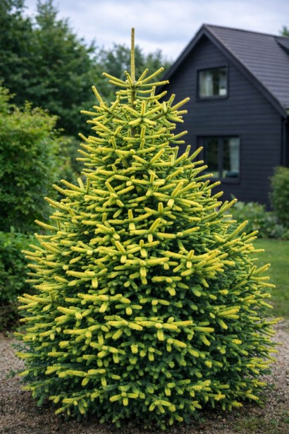Ялиця іспанська Ауреа|Abies pinsapo Aurea|Пихта испанская Ауреа 